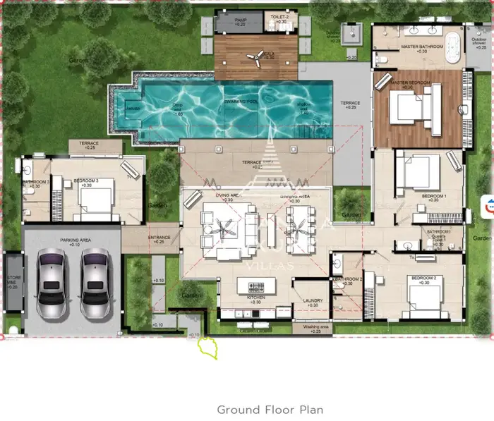 Luxurious 4-Bedroom Villa with Private Pool in Bang Tao