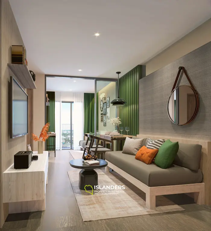 Condominium 1BR+ with Garden View in Phuket