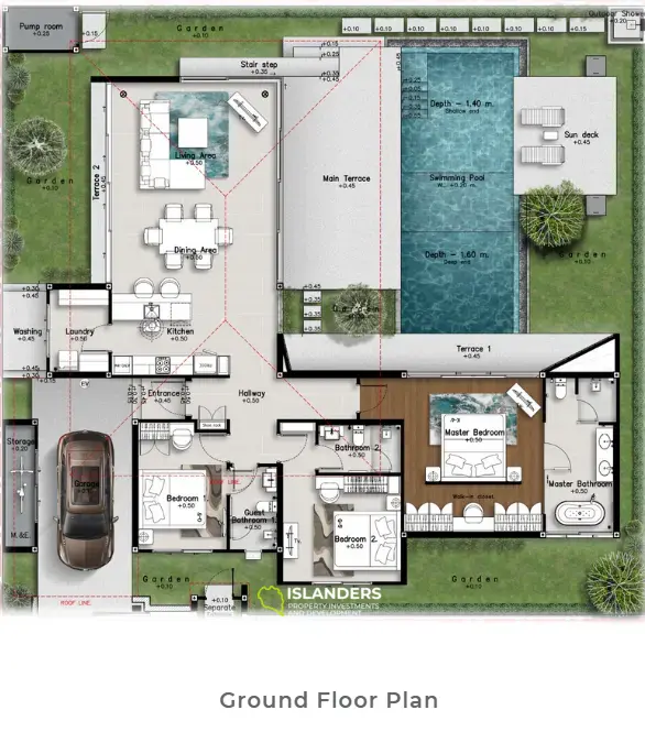 Prestigious 3-Bedroom Villa with Terrace and Private Pool in Bang Tao
