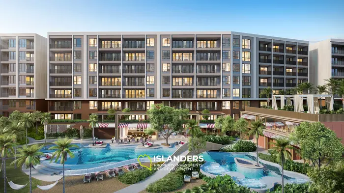1BR อพาร์ตเมนต์ใกล้หาดกะตะ