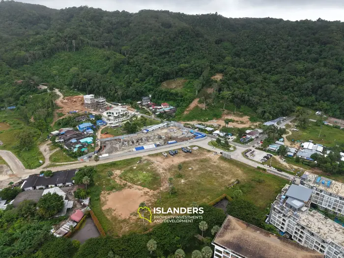 อพาร์ตเมนต์ 1 ห้องนอนขนาด 60 ตร.ม. น่ารักพร้อมวิวทะเลห่างจากชายหาด 100 เมตร