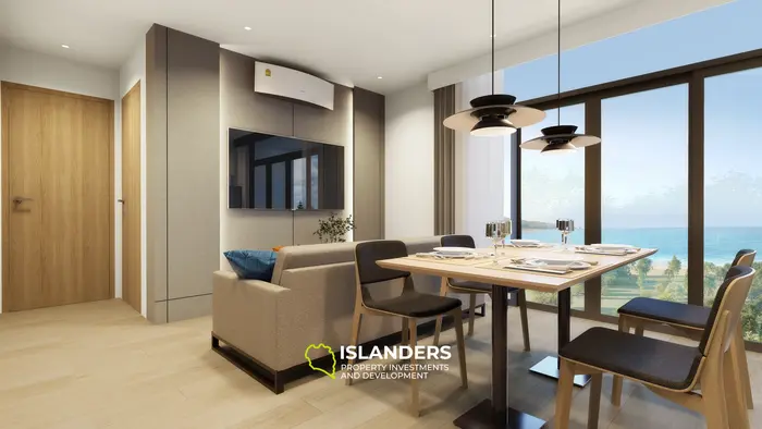 Charmante 2-Zimmer-Wohnung 58qm mit Meerblick 100m vom Strand entfernt