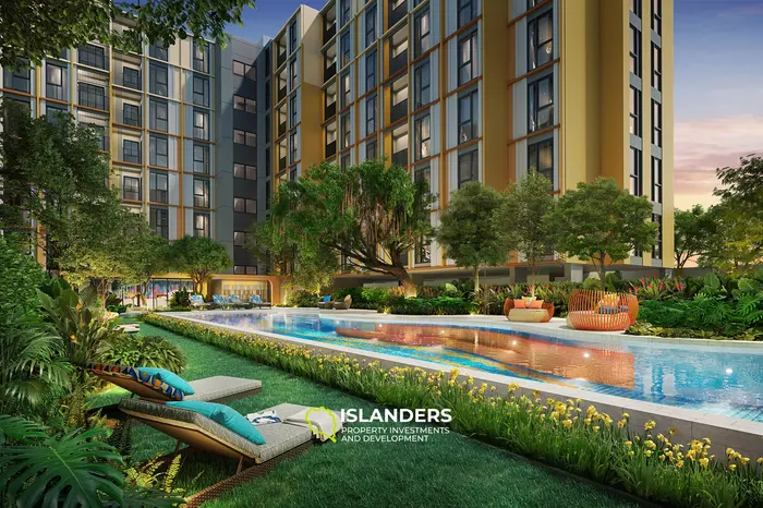 1BR(S) Apartment with Mountain View NEXT TO CENTRAL MALL  in Phuket