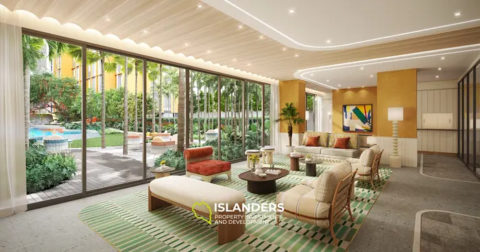 1BR (PLUS) Apartment with Pool View NEXT TO CENTRAL MALL  in Phuket