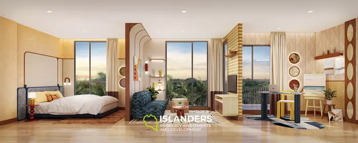1BR (PLUS) Apartment with Pool View NEXT TO CENTRAL MALL  in Phuket