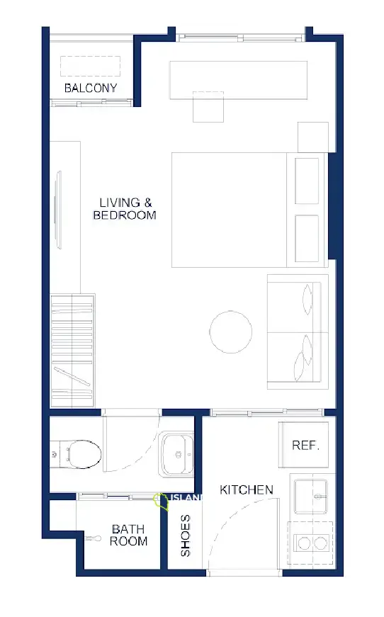 1BR  Apartment NEXT TO CENTRAL MALL  in Phuket