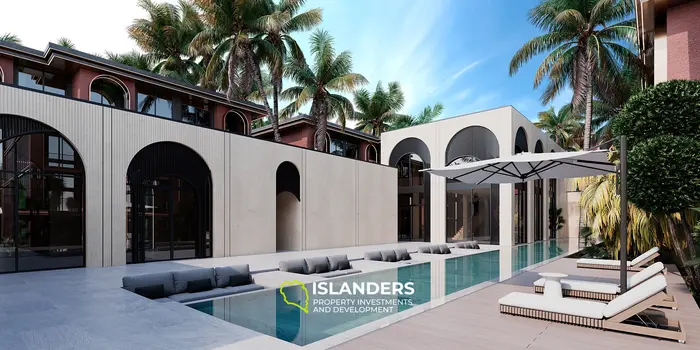 ONLY DURING CONSTRUCTION Luxurious 2 bedroom (94sqm)  Apartment 50m from  Karon beach, Phuket