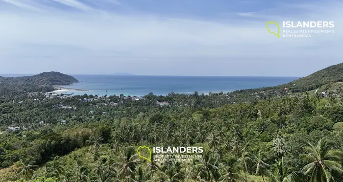 Prime Land with Stunning Sea View in Chaloklum, Koh Phangan