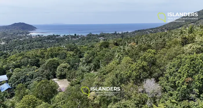 Prime Land with Stunning Sea View in Chaloklum, Koh Phangan