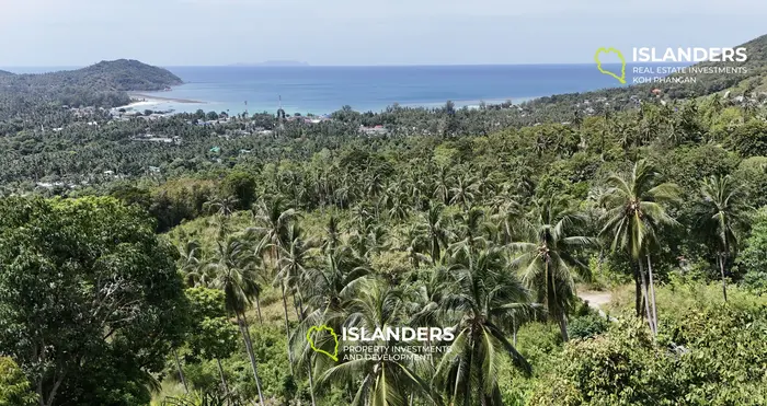 Prime Land with Stunning Sea View in Chaloklum, Koh Phangan