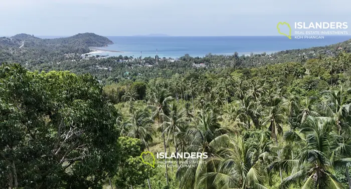 Prime Land with Stunning Sea View in Chaloklum, Koh Phangan