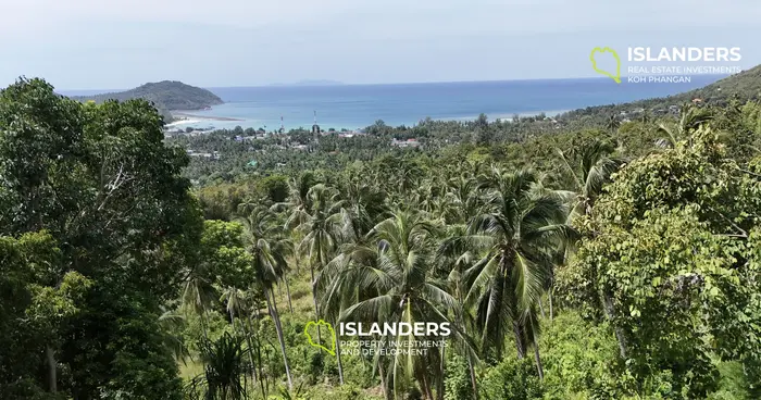 Prime Land with Stunning Sea View in Chaloklum, Koh Phangan
