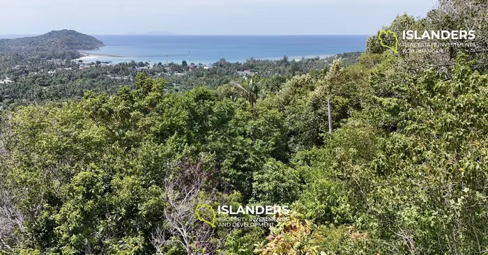 Prime Land with Stunning Sea View in Chaloklum, Koh Phangan