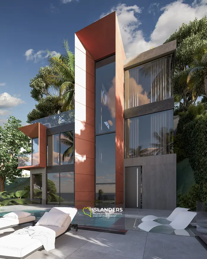 Luxury  Sea View Villa in Phuket, 100m Karon Beach