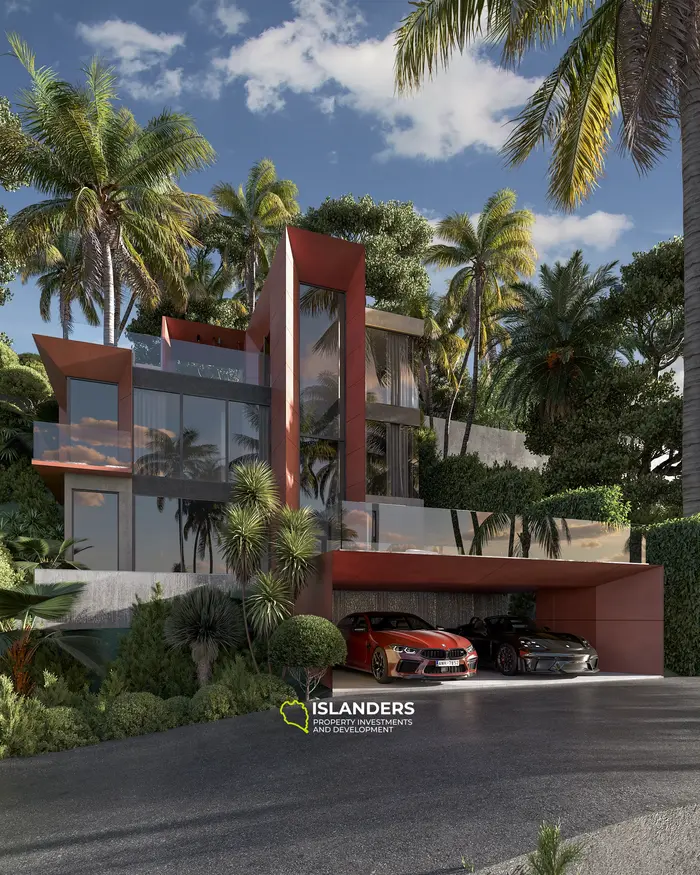 Luxury  Sea View Villa in Phuket, 100m Karon Beach