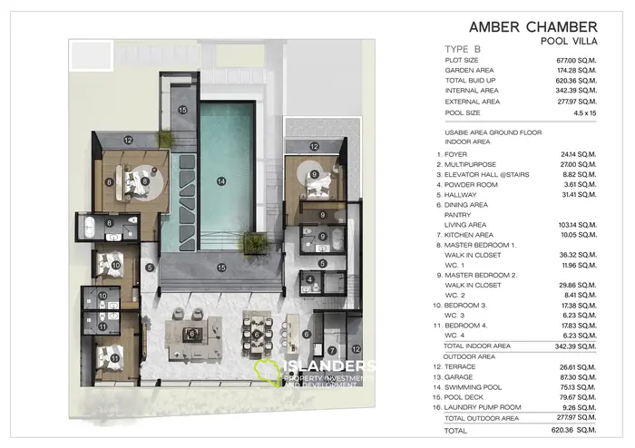 Top-Tier 4-Bedroom Villa with Terrace and Private Pool in Bang Tao