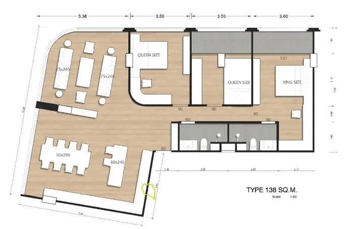 Luxurious 3-Bedroom Condo  in BangTao