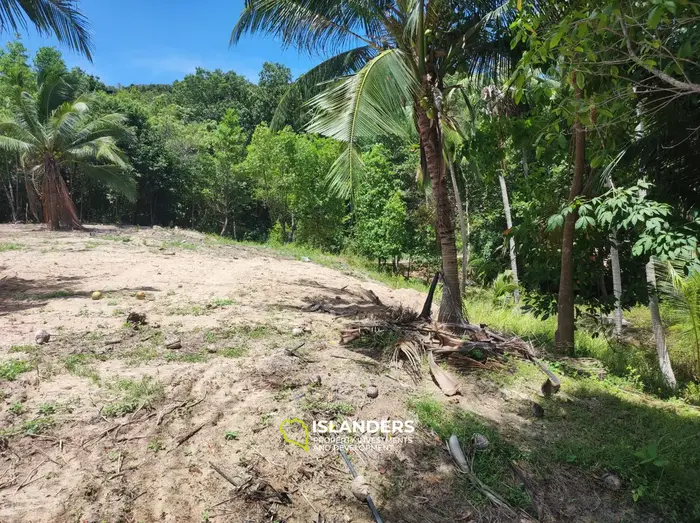 Участок земли на Coconut Lane с видом на горы на Кох Пхангане