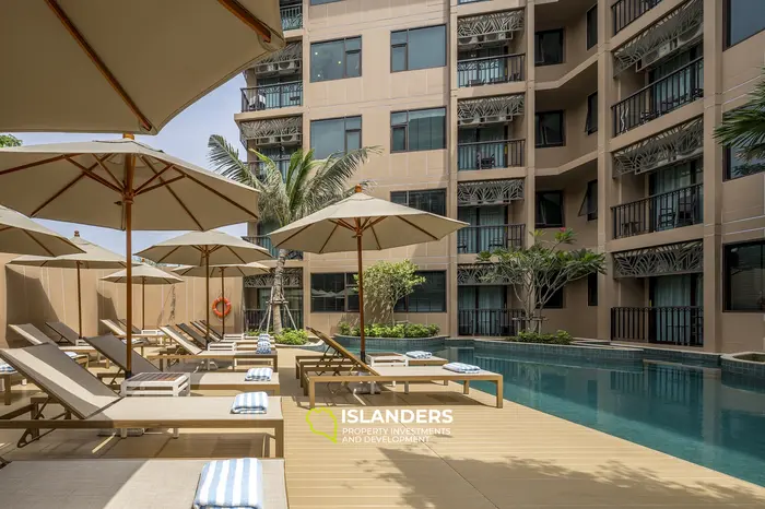 Condo/hôtel d'une chambre à la plage de Karon