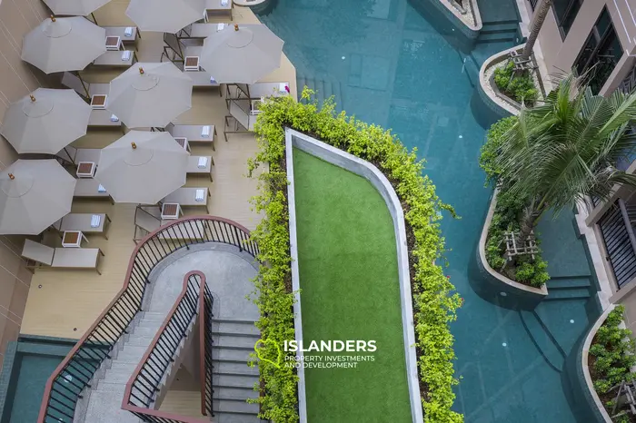 Condo/hôtel d'une chambre à la plage de Karon