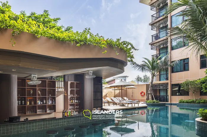 Condo/hôtel d'une chambre à la plage de Karon