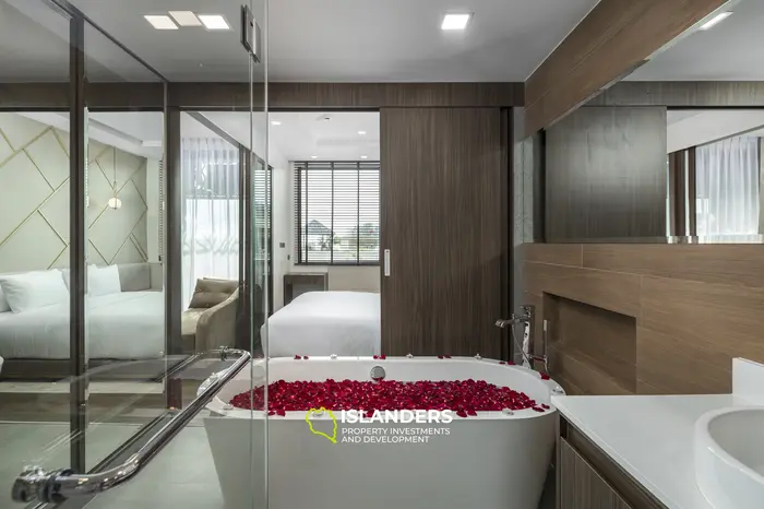 Condo/hôtel d'une chambre à la plage de Karon