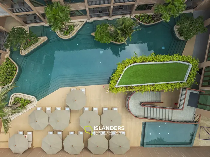 Condo/hôtel d'une chambre à la plage de Karon