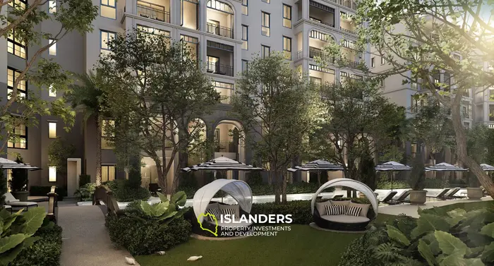 Stuning 2-Bedroom 62sqm 5th floor Beachfront condo for Sale in Bang Tao, Phuket