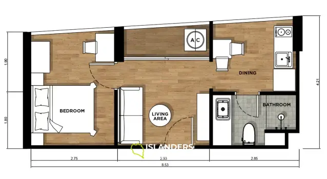 Stunning 1-Bedroom Apartment in Karon 
