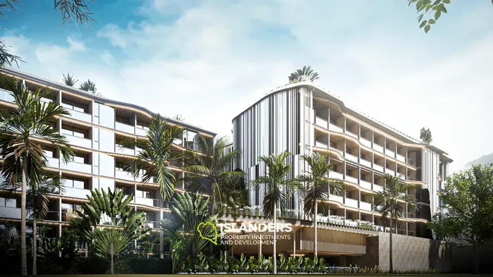 Elegant Condo 52sqm with Lake View in Phuket