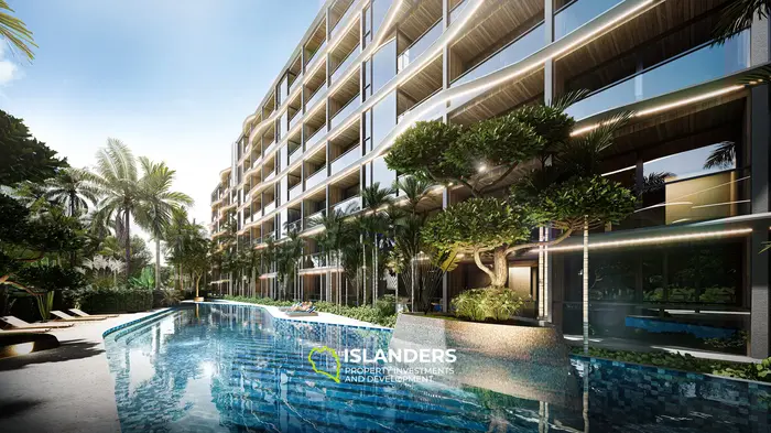Elegant Condo 52sqm with Lake View in Phuket
