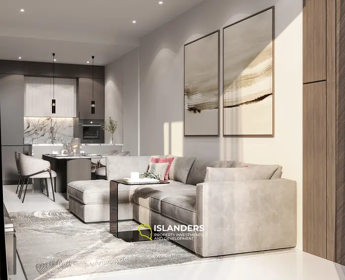 Elegant Condo 52sqm with Lake View in Phuket