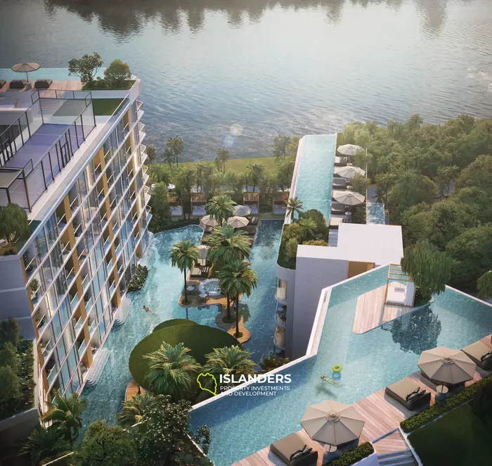 Luxuriöse 1-Zimmer-Wohnung mit atemberaubendem Stadtblick am Bang Tao Beach