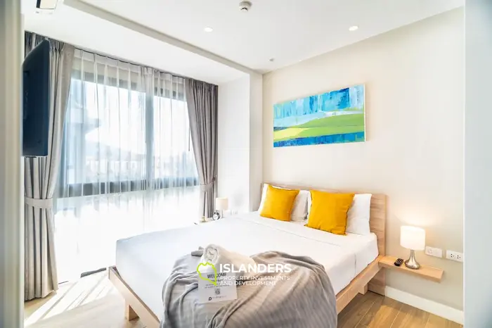 2-Zimmer-Wohnung mit Gartenblick, Bang Tao Beach