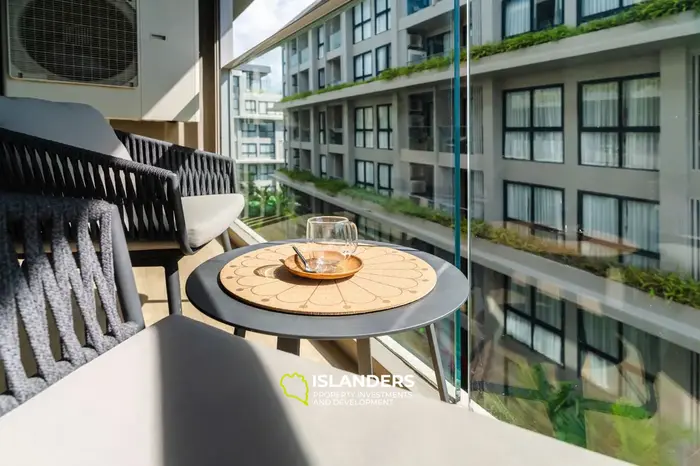 2-Zimmer-Wohnung mit Gartenblick, Bang Tao Beach