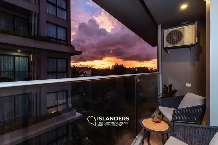 2-Zimmer-Wohnung mit Gartenblick, Bang Tao Beach