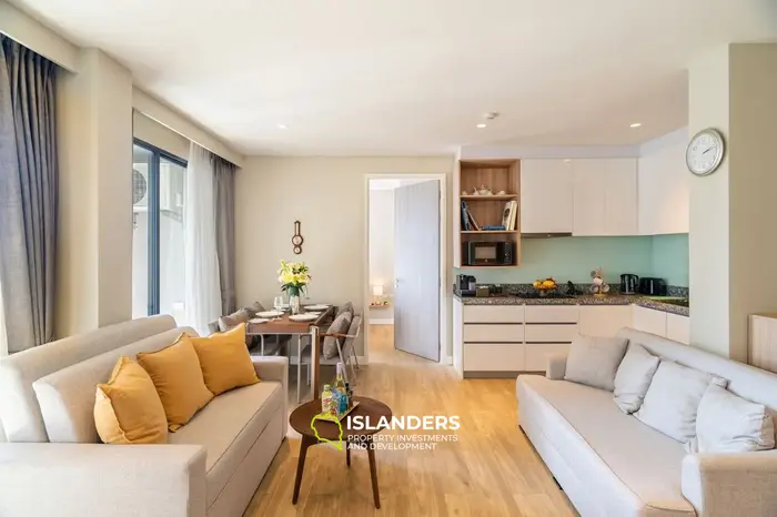 2-Zimmer-Wohnung mit Gartenblick, Bang Tao Beach