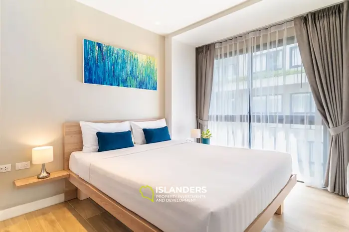 2-Zimmer-Wohnung mit Gartenblick, Bang Tao Beach