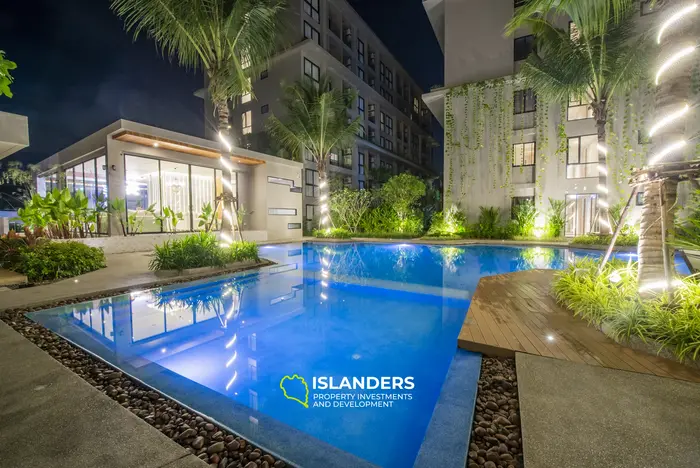 1 Schlafzimmer Wohnung mit Gartenblick 6. Etage, Bang Tao Beach