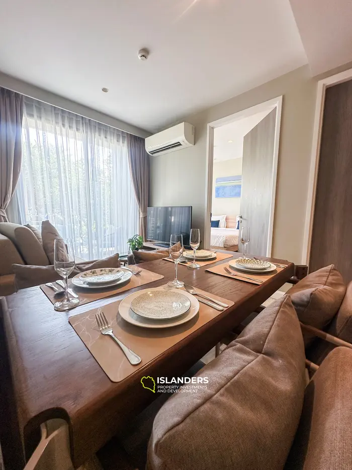 2 Schlafzimmer Wohnung mit Gartenblick 1. Etage, Bang Tao Beach