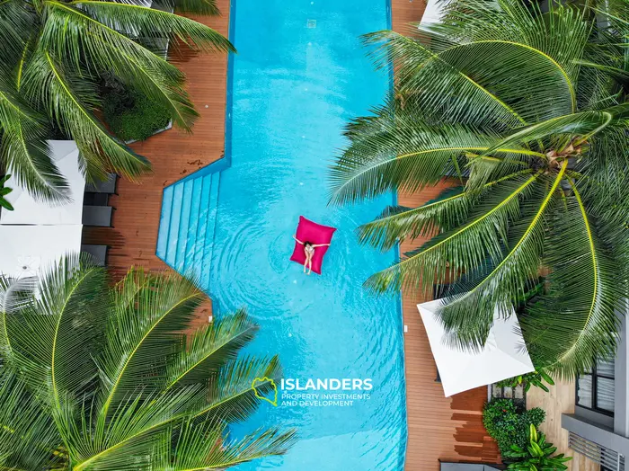3-Zimmer-Wohnung mit Poolzugang, 1. Etage, Bang Tao Beach
