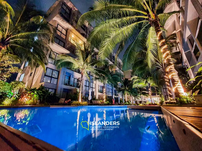 3-Zimmer-Wohnung mit Poolzugang, 1. Etage, Bang Tao Beach