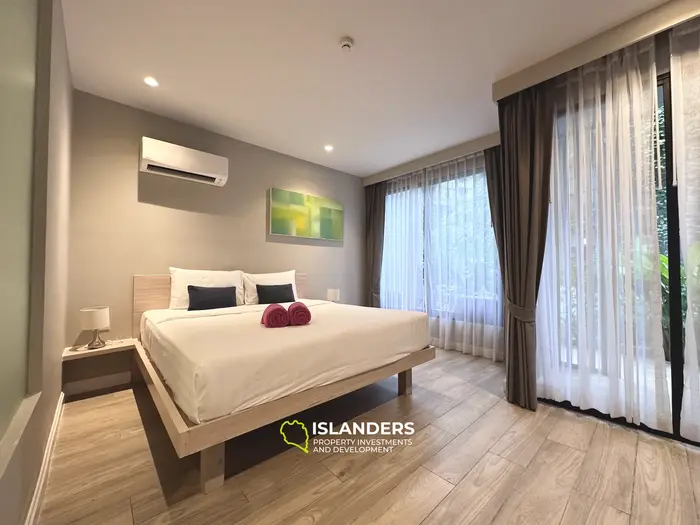 3-Zimmer-Wohnung mit Poolzugang, 1. Etage, Bang Tao Beach
