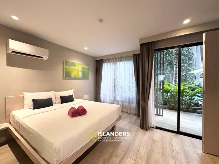 3-Zimmer-Wohnung mit Poolzugang, 1. Etage, Bang Tao Beach