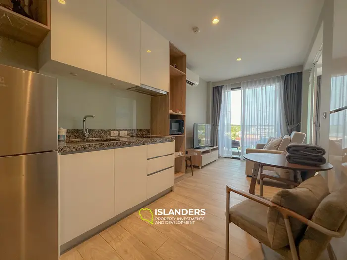1 Schlafzimmer Wohnung mit Stadtblick 4. Etage, Bang Tao Beach