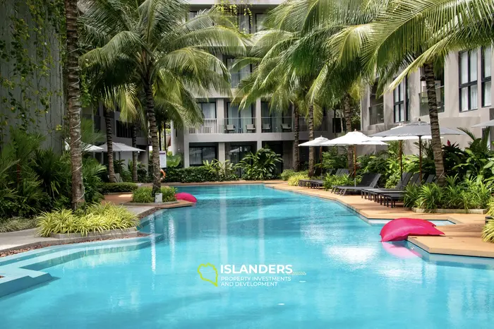 1 Schlafzimmer Condo 5. Etage mit Poolblick, Bang Tao Beach