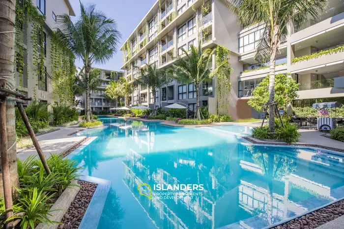 1 Schlafzimmer Condo 5. Etage mit Poolblick, Bang Tao Beach