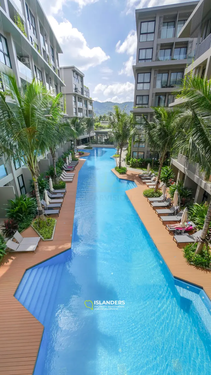 1 Schlafzimmer Condo 5. Etage mit Poolblick, Bang Tao Beach