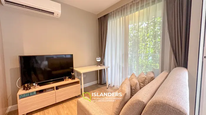 1 Schlafzimmer Condo 5. Etage mit Poolblick, Bang Tao Beach