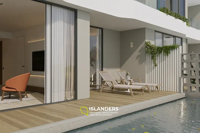 Elite Condo with Private Pool in Layan